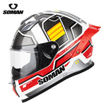 SOMAN Motorcycle Helmet Full face helmet Off-road Racing