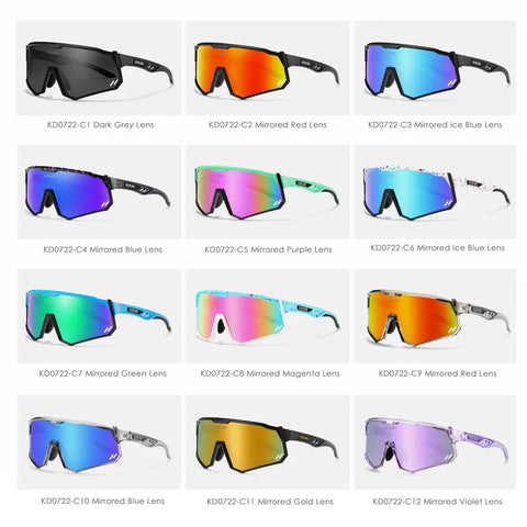 Polarized Cycling Glasses Men Women MTB Riding Sunglasses New Skiing Fishing