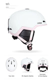 COPOZZ Ski Helmet Half-covered Anti-impact Skiing Helmet