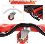 44'' Heavy-Duty Garage Creeper with 6 Sturdy Casters