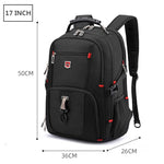 Waterproof 20 Inch Laptop Backpacks USB Charging School Bag