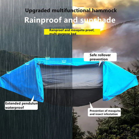 Portable Camping Mosquito Net Hammock Outdoor Garden Travel Sleeping Hanging Hammocks