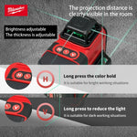 Milwaukee Original Laser Level Green 16 Lines 4D Self Leveling 360 Horizontal And Vertical