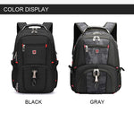 Waterproof 20 Inch Laptop Backpacks USB Charging School Bag