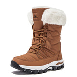 Women Platform Snow Boots Thick Plush Non-slip Boots