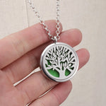 10pcs/lot Wholesale Aromatherapy Locket Necklace Stainless Steel Essential Oil Diffuser