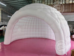 Portable White LED Lighting Inflatable Igloo Dome Tent Marquee Canopy Shelter