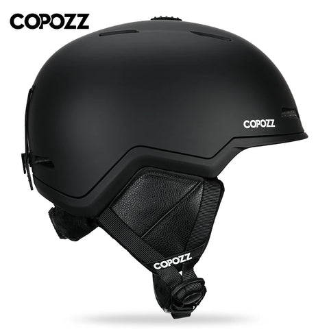 COPOZZ Ski Helmet Half-covered Anti-impact Skiing Helmet