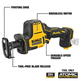 DEWALT Reciprocating Saw Brushless One-Handed Cordless 20V