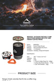 Widesea Camping Cooking System with Heat Exchanger Outdoor Gas Stove