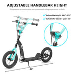 JOYSTAR Kick Scooter for Kids 5+, Lightweight, Adjustable Handlebar 12"