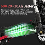 11 Inch 60V 5600W Electric Scooter 80km/h Fast E Scooter for Off Road