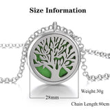 10pcs/lot Wholesale Aromatherapy Locket Necklace Stainless Steel Essential Oil Diffuser