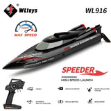 WLtoys  RC Racing Boat Brushless High Speed 2.4GHz Remote Control Speedboat