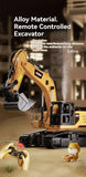 RC Excavator Dumper Car 2.4G Remote Control Alloy Engineering Vehicle Crawler