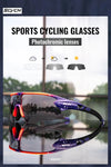 SCVCN Cycling Sunglasses Photochromic Man Glasses UV400 Bicycle MTB Eyewear Outdoor