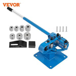 VEVOR Pipe Bender Manual Bench Steel Tube Bending Kit with 7Dies 1-3in Multifonction