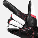 High Quality Genuine Leather Men's Motorcycle Gloves Breathable