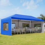 Privacy 10x20 ft EZ Pop up Canopy Tent Instant Folding Party Tent