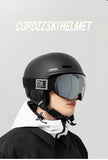 COPOZZ Ski Helmet Half-covered Anti-impact Skiing Helmet