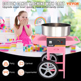 VEVOR Electric Cotton Candy Machine with Cart 1000W Commercial Floss Maker