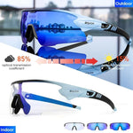 SCVCN Cycling Sunglasses Photochromic Man Glasses UV400 Bicycle MTB Eyewear Outdoor