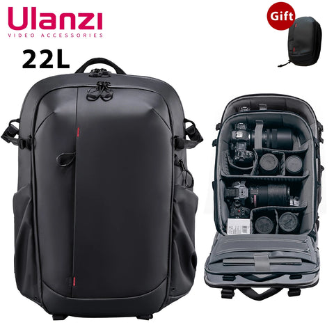 Ulanzi Photography Backpack Waterproof 22L Large Capacity Scratch Resistant