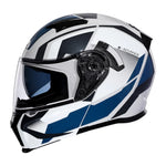 Motorcycle Helmet Dual Visor Modular Flip up Full Face Helmet