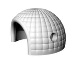 Portable White LED Lighting Inflatable Igloo Dome Tent Marquee Canopy Shelter