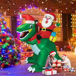 Christmas Santa Claus Inflatable Decoration for Home Outdoor Xmas