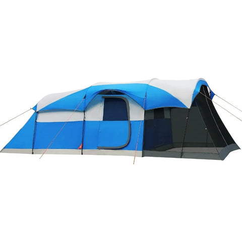 8 Person Camping Tent with Screen Room, Water Resistant