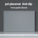 Pet Placemat Cat Dog Drinking Feeding Placemat Feeder Mats