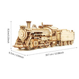 3D Puzzle Movable Steam Train Car ,Jeep Assembly Toy Gift for Children