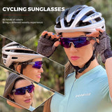 SCVCN Polarized MTB Cycling Glasses UV400 Sports Runing Sunglasses Men’s Women