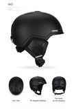 COPOZZ Ski Helmet Half-covered Anti-impact Skiing Helmet