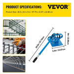 VEVOR Pipe Bender Manual Bench Steel Tube Bending Kit with 7Dies 1-3in Multifonction