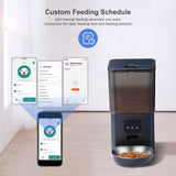 6L Smart WIFI Automatic Pet Feeder APP Control pet Food Dispenser