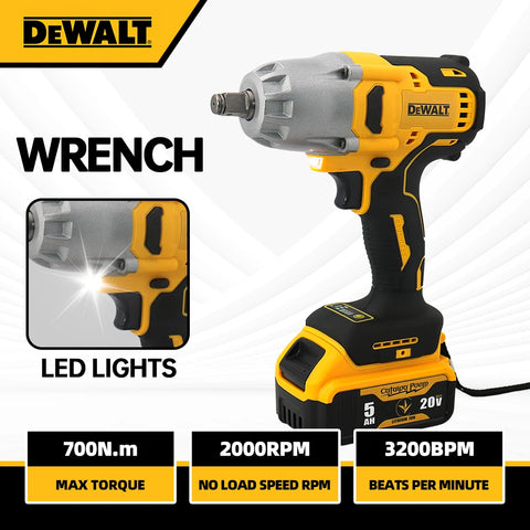 DEWALT  Brushless Electric Impact Wrench  Car Truck Repair