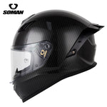 SOMAN Motorcycle Helmet Full face helmet Off-road Racing