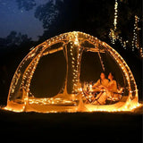 Transparent Thickened PVC Starry Star Tent Portable Spherical Outdoor Camping Tent Quick Opening