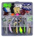 106PCs/Box Thunder Frog Set Road Sub Clamp Set Entry Level Full Swimming Layer Bait