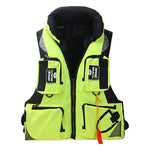 Professional Fishing Life Vest Multi-pocket Detachable Large Buoyancy Assist Comfortable