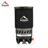 Widesea Camping Cooking System with Heat Exchanger Outdoor Gas Stove