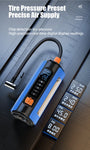 BUVAYE Portable Tire Inflator Car Emergency Power Outdoor Multifunctional Jump Starter