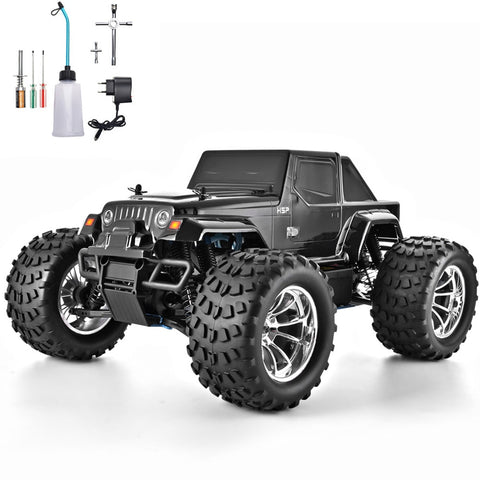 HSP RC Truck 1:10 Scale Nitro Gas Power Hobby Car Two Speed