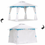 Giantex 2 Tier 10&#39;x10&#39; Patio Gazebo Canopy Tent