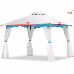 Giantex 2 Tier 10&#39;x10&#39; Patio Gazebo Canopy Tent