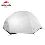 Nature hike Mongar 2 Tent 2 Person Backpacking Tent 20D Ultralight Travel Tent